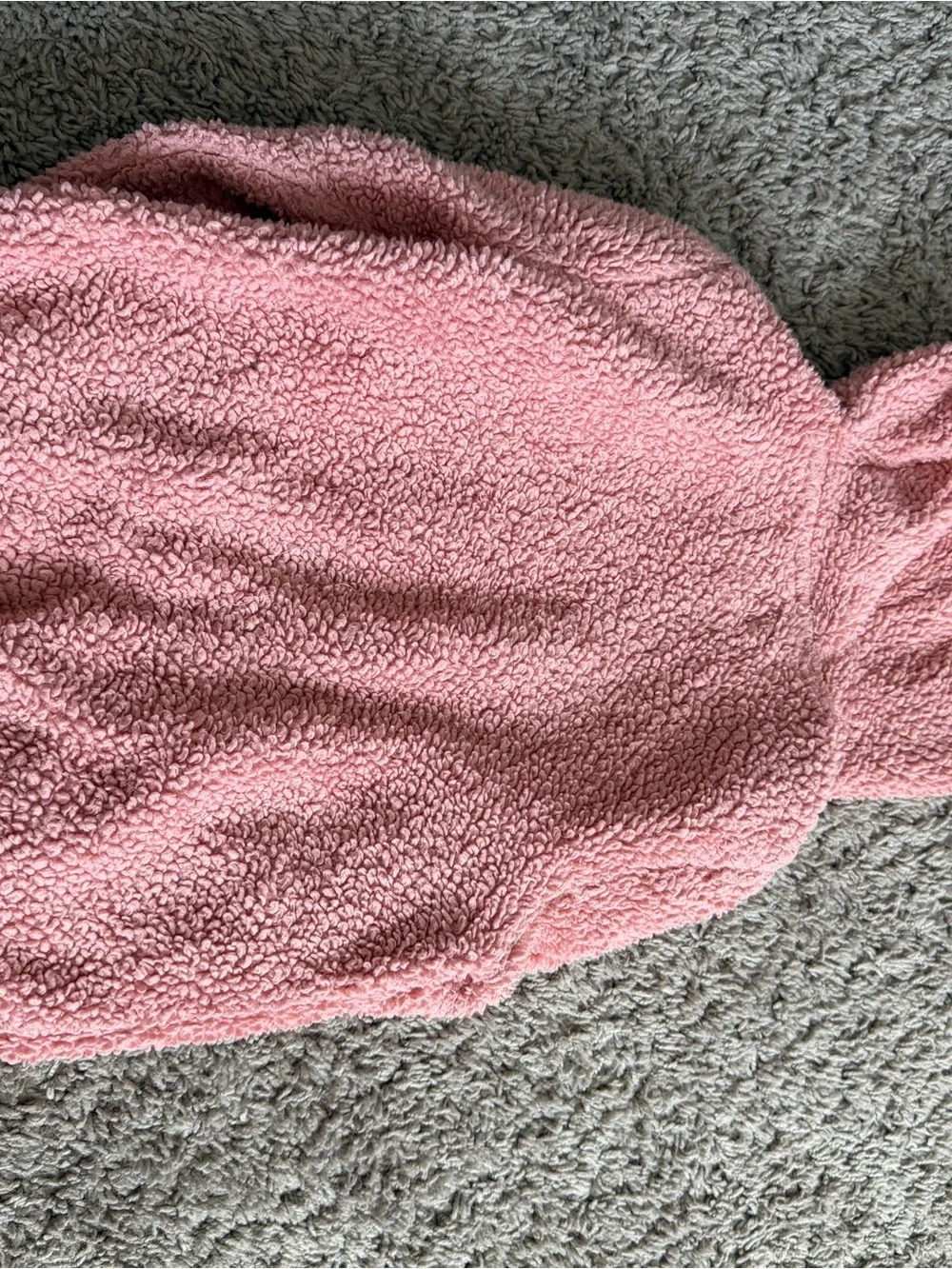 Preloved Old Navy Pink Sherpa Hoodie Jacket for Kids